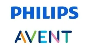 لوگوی برند اونت، تولیدکننده لوازم تغذیه نوزاد شامل شیشه شیر و پستانک.