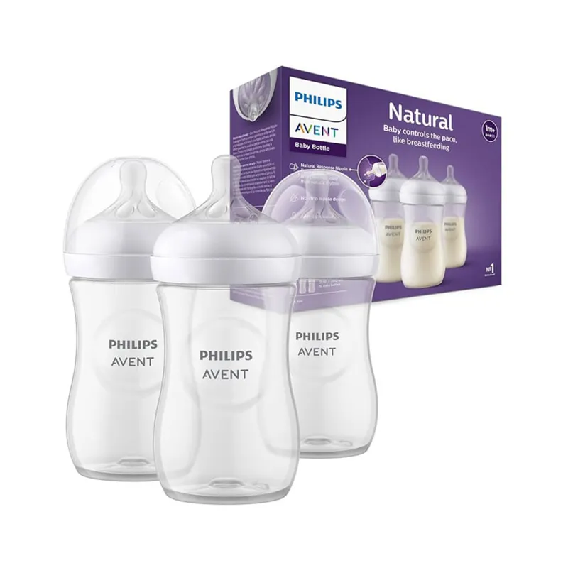 شیشه شیر نچرال 260 میل سه تایی اونت