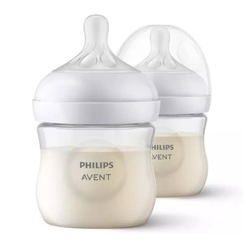 شیشه شیر نچرال ۱۲۵ میلی لیتر دوتایی شیشه شیر نچرال ۱۲۵ میلی لیتر دوتایی