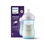 شیشه شیر 260 میل اونت رنگ آبی شیشه شیر 260 میل اونت رنگ آبی