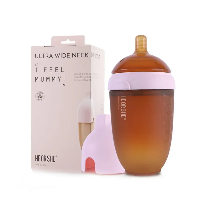 شیشه شیر 240 میل هی اور شی سفید