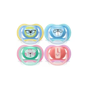 پستانک اونت مثبت ۱۸ ماه التراایر خرس عینکی