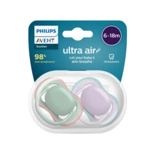 پستانک اونت ۶ تا ۱۸ ماه التراایر سبز یاسی