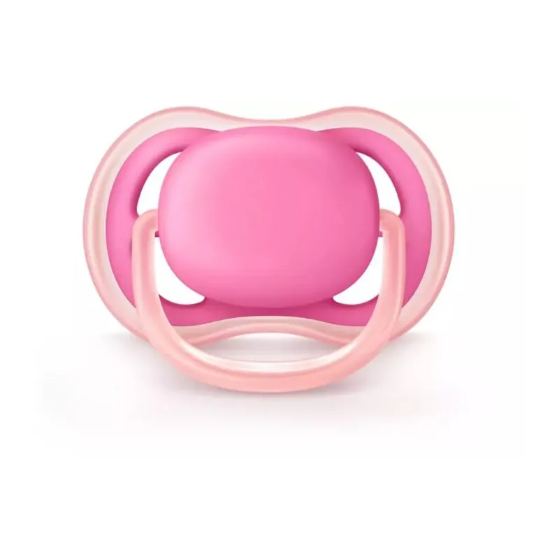 پستانک اونت ۶ تا ۱۸ ماه التراایر صورتی گلبهی