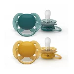 پستانک اونت ۶ تا ۱۸ ماه التراسافت آبی زرد