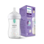 شیشه شیر 260 میل اونت سوپاپدار طرح خرس و ستارگان