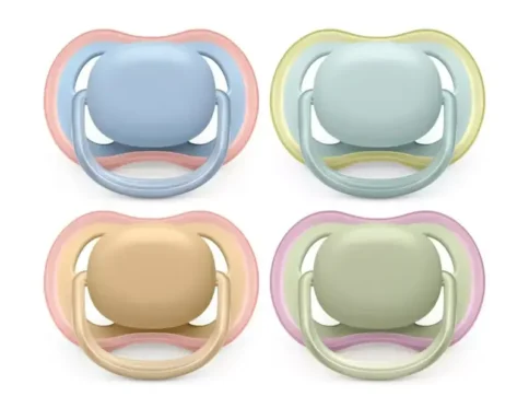 پستانک اونت 0 تا 6 ماه الترا ایر آبی زرد