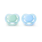 پستانک اونت 0 تا 6 ماه الترا ایر سبز آبی