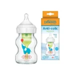 شيشه شير پیرکس 150 میل دكتر بروان دهانه عریض شيشه شير پیرکس 150 میل دكتر بروان دهانه عریض